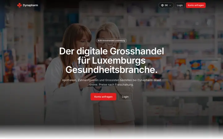 Capture du site Dynapharm